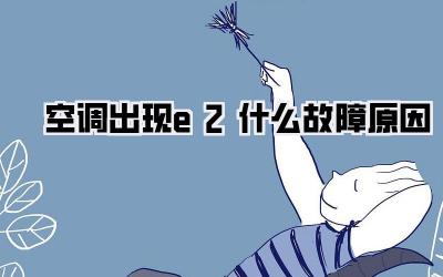 空调出现e2什么故障原因